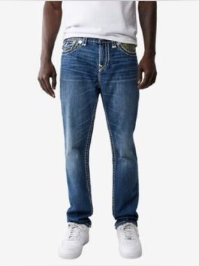 Vintage True Religion Straight Leg Ricky Jeans sz32